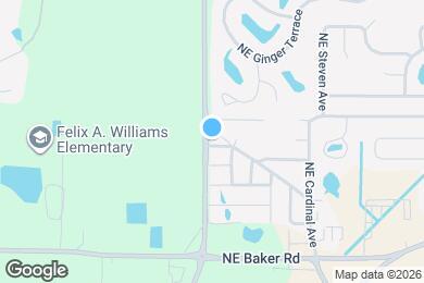 Map image of the property - 25 NE 17th St