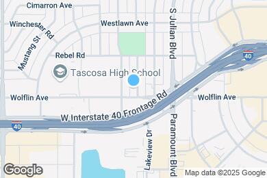 Map image of the property - 1916 Brazos St