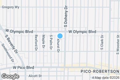 Map image of the property - 430 S Oakhurst Dr