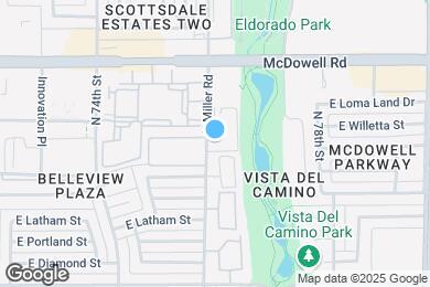 Map image of the property - Scottsdale Park Suites