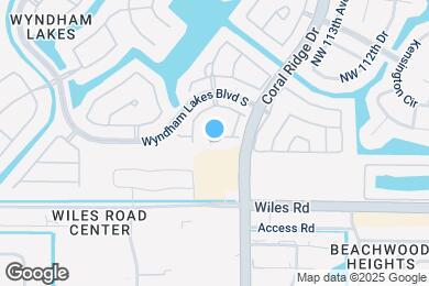 Map image of the property - 11668 NW 47th Ct