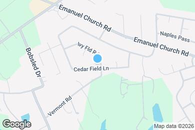 Map image of the property - 651 Cedar Field Ln