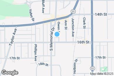 Map image of the property - 1532 Owen Ave