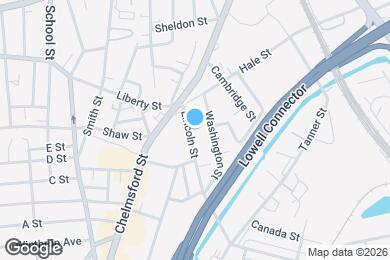 Map image of the property - 38 Lincoln St