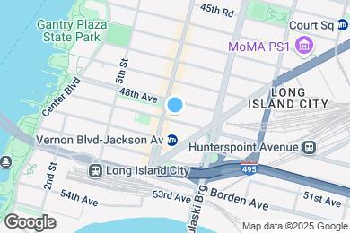 Map image of the property - 1011 49th Ave