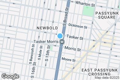 Map image of the property - 1618 S Broad St