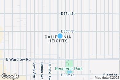 Map image of the property - 3542 Orange Ave