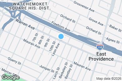 Map image of the property - 64 Lyon Ave