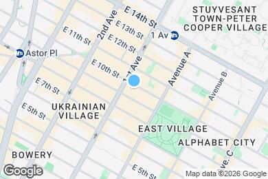 Map image of the property - 249 E 10th St