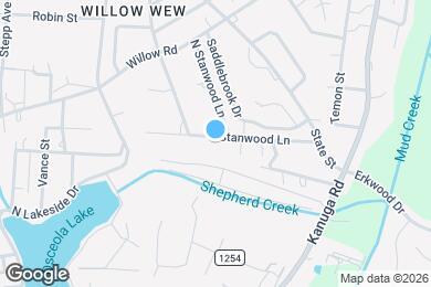 Map image of the property - 1302 Stanwood Ln