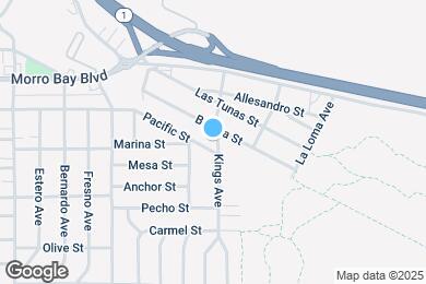 Map image of the property - 595 Kings Ave