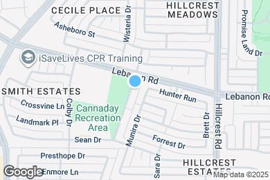 Map image of the property - 4512 Ruth Borchardt Dr
