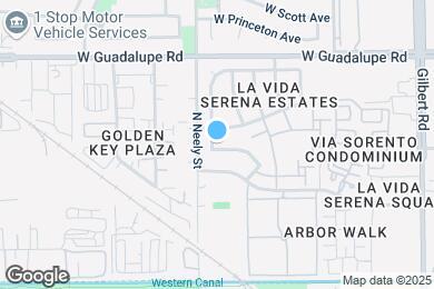 Map image of the property - 330 W Olive Ave