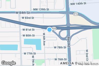 Map image of the property - 8007 W 6th Ave