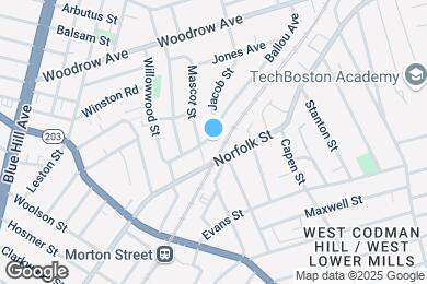 Map image of the property - 138 Ballou Ave