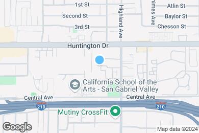 Map image of the property - Highland Downs Apartments