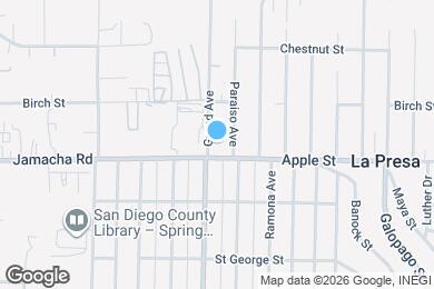 Map image of the property - 1015 Grand Ave