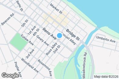 Map image of the property - 209 1/2 Reno Ave