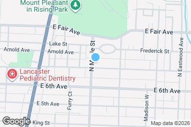 Map image of the property - 708 N Maple St