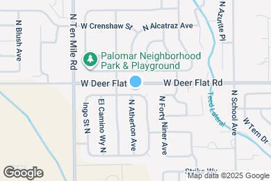Map image of the property - 1338 W Balboa St