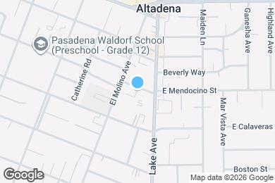 Map image of the property - 854 E Mendocino St