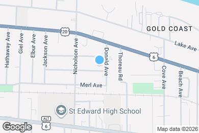 Map image of the property - 12952 Harlon Ave
