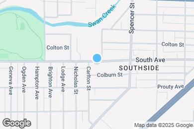 Map image of the property - 1477 South Ave