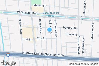 Map image of the property - 3016 Belmont Plz