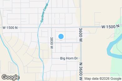Map image of the property - 3736 W Canyon Falls Dr