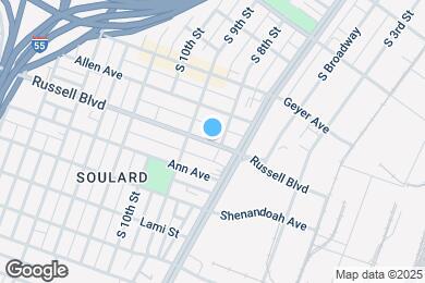 Map image of the property - 821 Russell Blvd