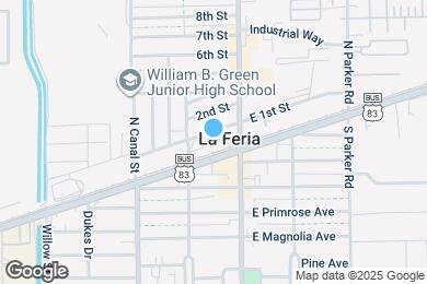 Map image of the property - 201 W 1st St