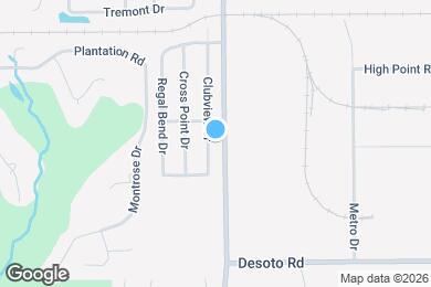 Map image of the property - 8260 Clubview Dr