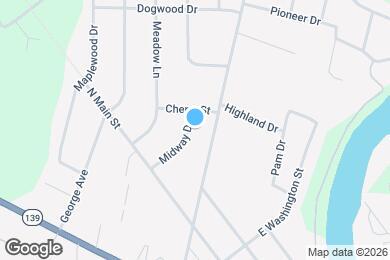 Map image of the property - 9015 Midway Dr