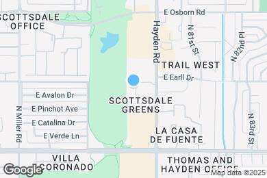 Map image of the property - Dusk Scottsdale Apartments