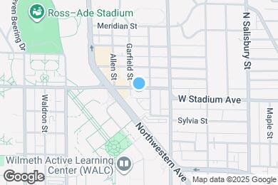 Map image of the property - 515 W Stadium Ave