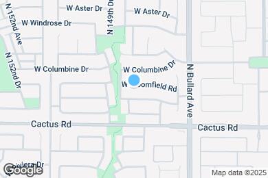 Map image of the property - 14865 W Bloomfield Rd