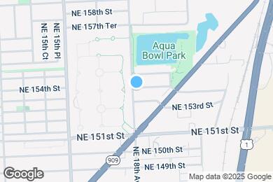 Map image of the property - 1800 NE 154th St