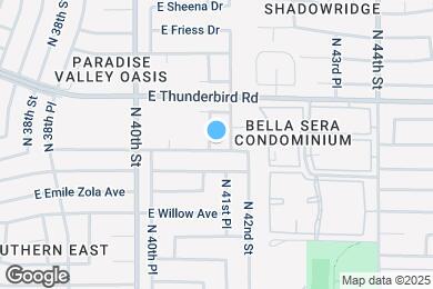 Map image of the property - 13601 N 41st St