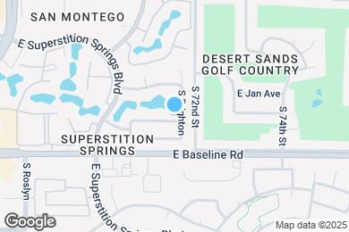 Map image of the property - 7158 E Juanita Ave
