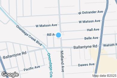 Map image of the property - 2918 Midland Ave