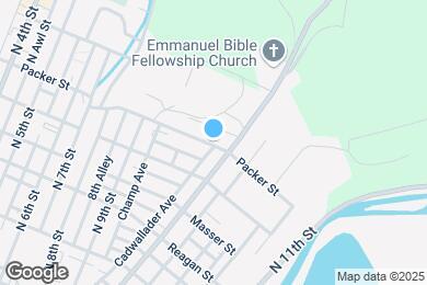Map image of the property - 1078 Packer St