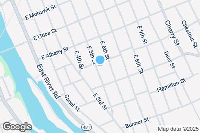 Map image of the property - 201 E 5th St