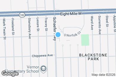 Map image of the property - 20258 Schaefer Hwy