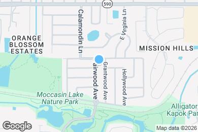 Map image of the property - 1301 Fairwood Ave