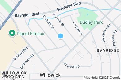 Map image of the property - 430 E 309th St