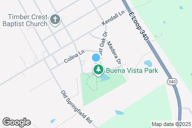 Map image of the property - 1931 Post Oak Dr