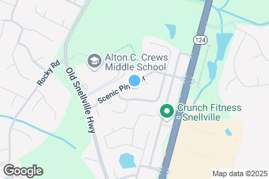 Map image of the property - 1468 Scenic Pines Dr