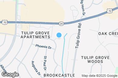 Map image of the property - 520 Trenton Ct
