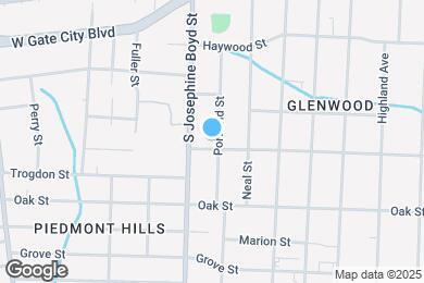 Map image of the property - 1020 Portland St