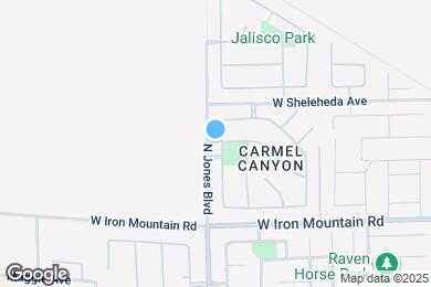 Map image of the property - 8913 Adobe Grande St